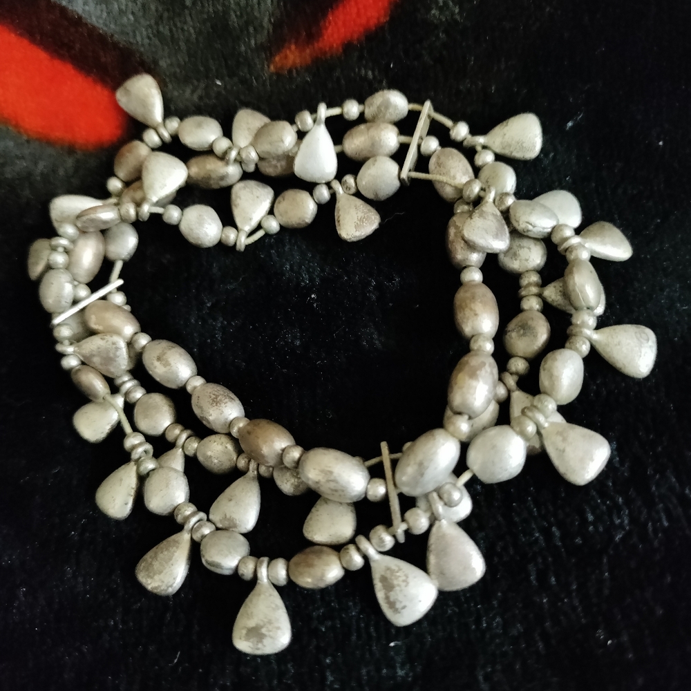 Vintage Pewter Bracelet